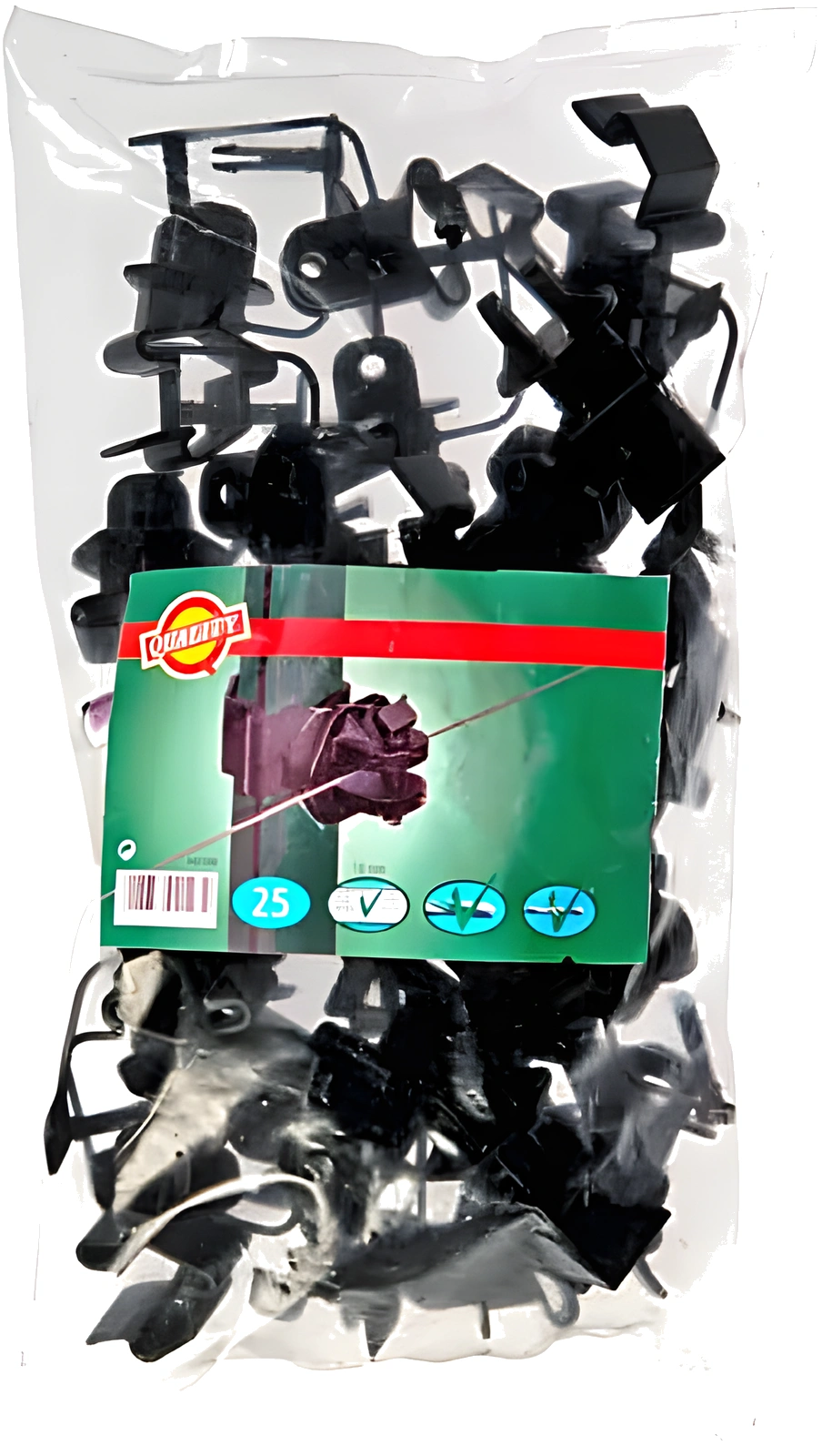 AKO - 441186P025 - Isolator Schwarz 25 Stück