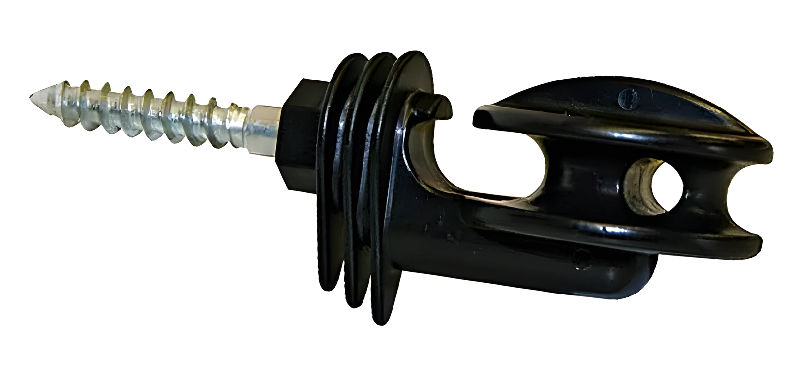 AKO - 441330 - Eckseilisolator Schwarz Durchmesser 8,0mm 10 Stueck AKO