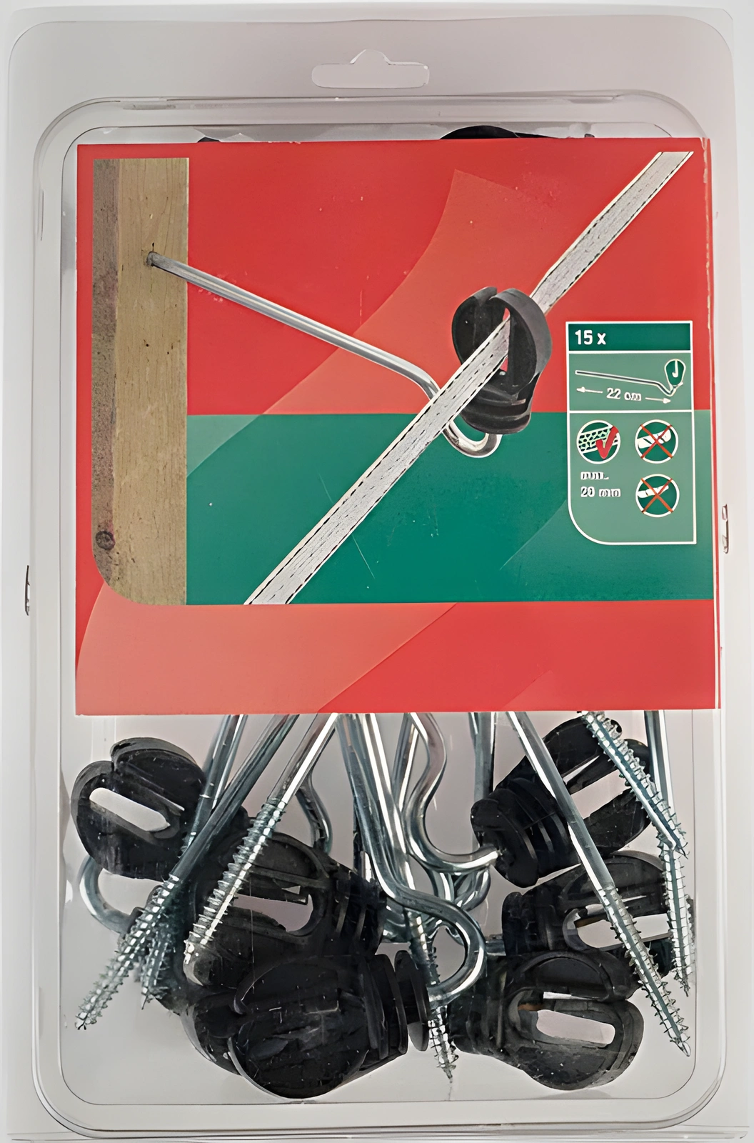 AKO - 44312151 - Abstandsband-Ringisolator 15 STK