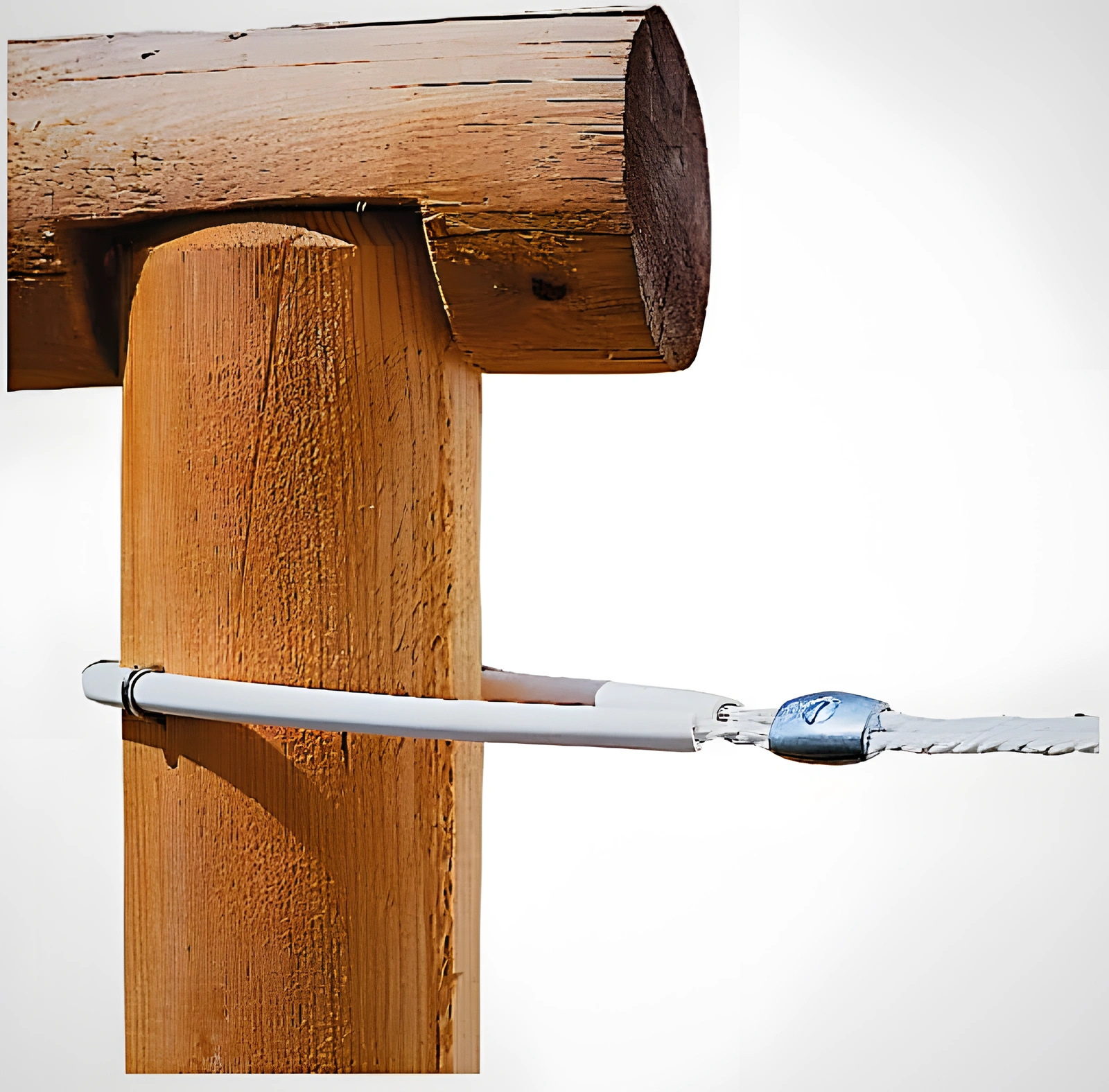 AKO - 44392 - Isolierrohr Weiss 8 mm 60 cm
