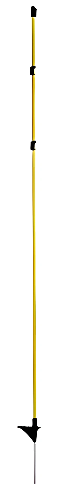AKO - 444292 - Zaunpfosten Oval Glasfaser Metallspitze 154cm 10 Stk