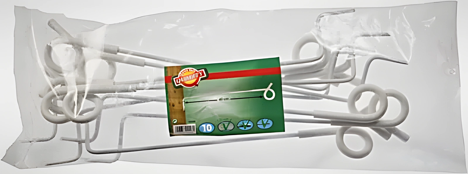AKO - 44448 - Versetzer Wickelisoliator Weiss Schraubenlaenge 450mm 1 Stk AKO