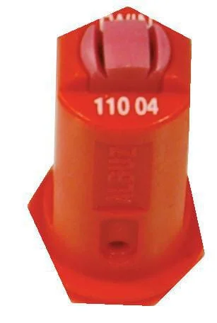 Albuz - AVITWIN11004 - Luftansaugduese mit Doppelt Abgeflachtem Strahl AVI TWIN 110° 04 Rot Keramik Albuz