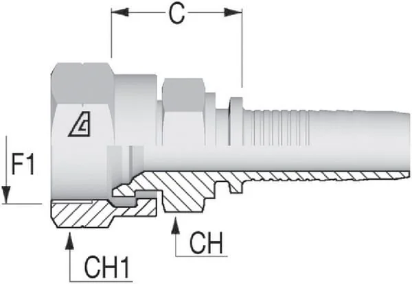 Alfagomma - PGK1322 - Einsatz DN13-M22x1,5
