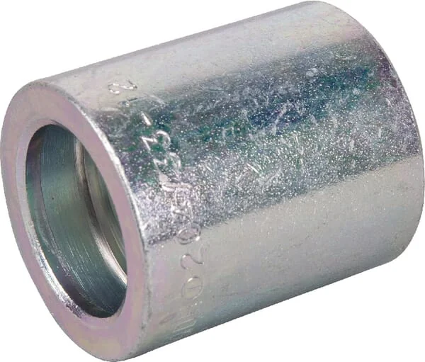 Alfagomma - SFA4S20 - Muffe Diameter 37x41,5mm DN20 Stahl / Verzinkt / Weiß Passiviert