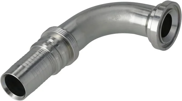 Alfagomma - SFLH322090G2 - Hydraulische Kupplung 4SH-DN32 mit Flansch Durchmesser 50,8 mm 90°
