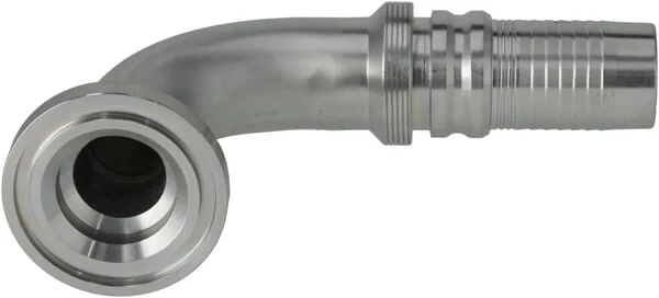 Alfagomma - SFLH322490G2 - Hydraulische Kupplung 4SH-DN32 mit Flansch Durchmesser 60,3 mm 90°
