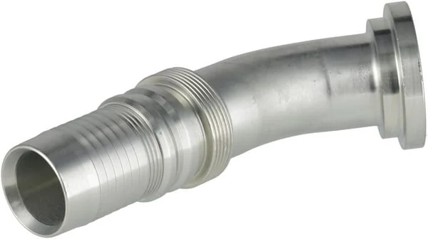 Alfagomma - SFLH402445G2 - Hydraulische Kupplung 4SH-DN40 mit Flansch Durchmesser 60,3 mm 45°