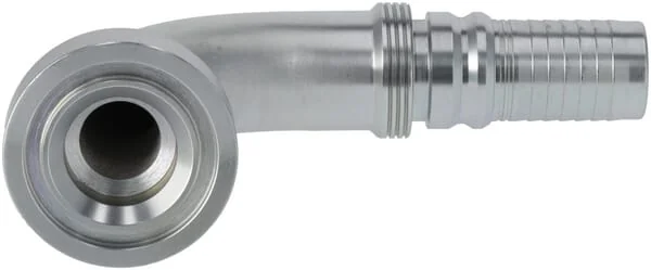 Alfagomma - SFSCH252090G2 - Hydraulische Kupplung 4SH-DN25 mit Flansch Durchmesser 54,0 mm 90°