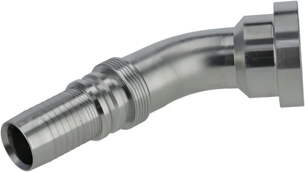 Alfagomma - SFSCH322445G2 - Hydraulische Kupplung 4SH-DN32 mit Flansch Durchmesser 63,5 mm 45°