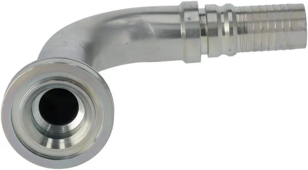 Alfagomma - SFSH252090H130G2 - Hydraulische Kupplung 4SH-DN25 Mit Flansch Diameter 54,0 mm 90° H130