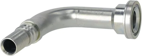 Alfagomma - SFSH252090H130G2 - Hydraulische Kupplung 4SH-DN25 Mit Flansch Diameter 54,0 mm 90° H130