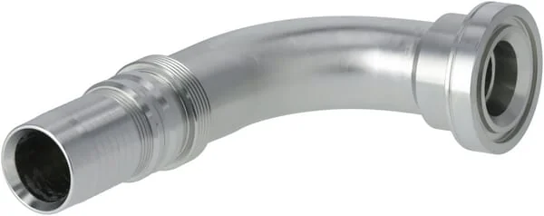 Alfagomma - SFSH402490G2 - Hydraulische Kupplung 4SH-DN40 Mit Flansch Diameter 63,5 mm 90°