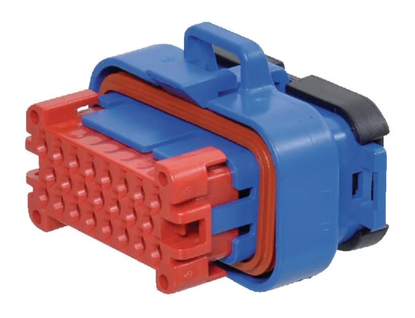 AMP TYCO - AMP7706805 - Steckergehaeuse 23 P. Weiblich Blau