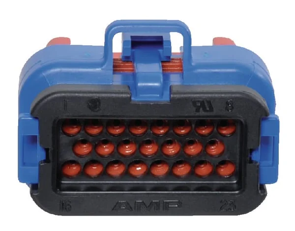 AMP TYCO - AMP7706805 - Steckergehaeuse 23 P. Weiblich Blau