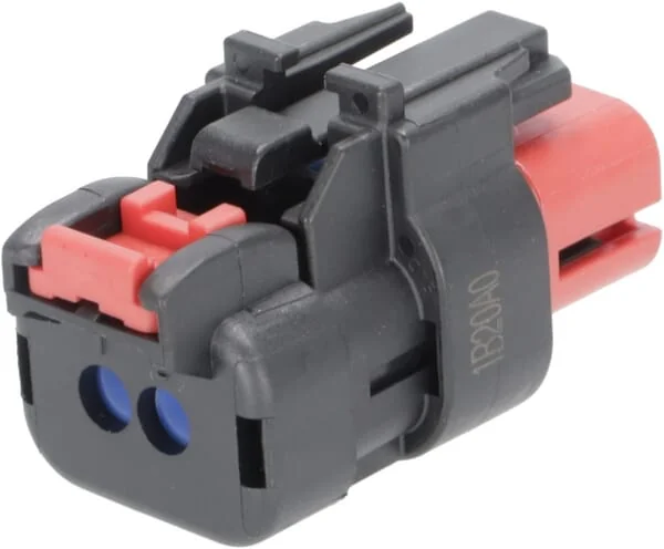 AMP TYCO - AMP7764271 - Steckergehaeuse 2P. Weiblich, Rot