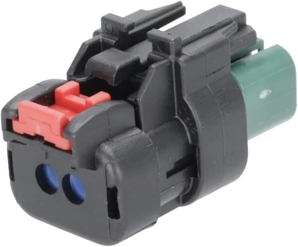 AMP TYCO - AMP7764274 - Steckergehaeuse 2P. Weiblich, Gruen