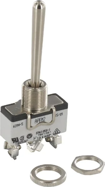 APEM - 639H5 - Schalter 1-Polig Ein/Aus/Ein
