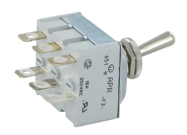 APEM - 651H2 - Schalter 3-Polig Ein-Aus