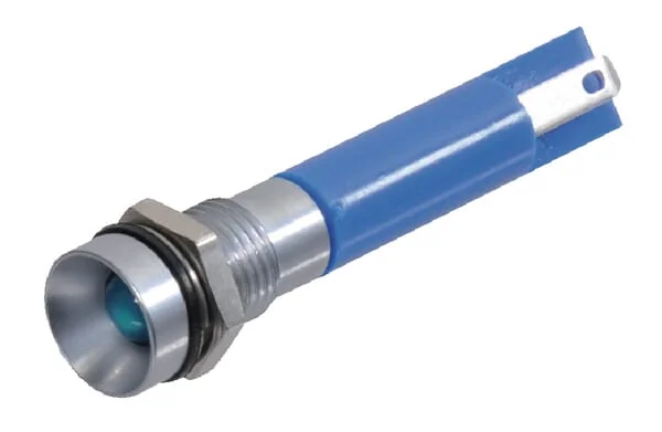 APEM - Q8R1GXXB24E - Kontrolllampe, Blaue LED 24V