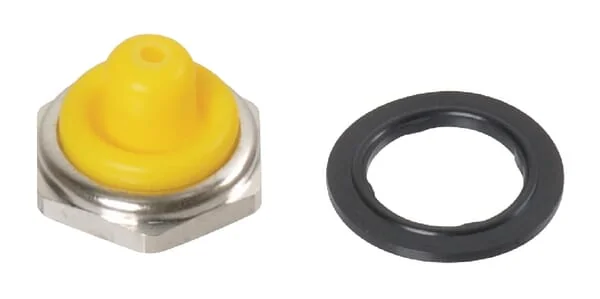 APEM - U11515 - Schalterabdeckung Halb Gelb 12mm