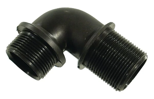 Arag - 123255AV - 90° Bogen Außengewinde/Außengewinde 1 1/4" lang