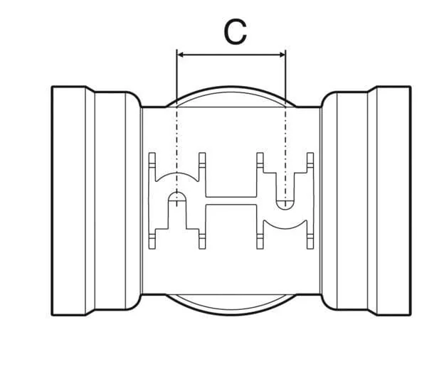 Arag - 139066 - T-Stück 3x Gabelkupplungen T6