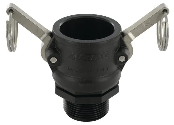 Arag - 18105B - Camlock-Kupplung Typ B 1-1/4" Aussengewinde, Polypropylen