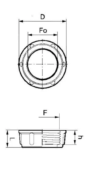 Arag - 2002020 - Mutter 3/8" 1/2"
