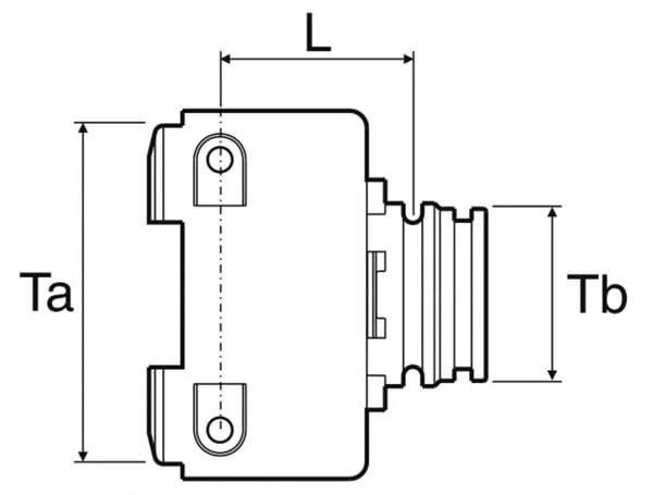 Arag - 259263 - Reducer Maennlich-Weiblich T6/T3