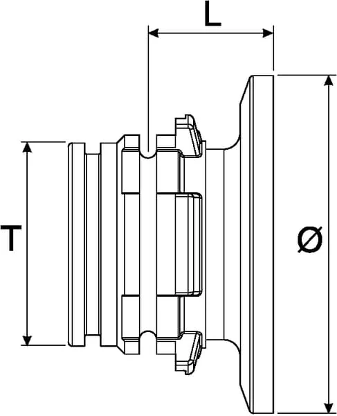 Arag - 279167 - Adapter T6M/ 2" "Banjo"
