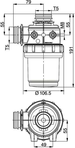 Arag - 31220D3 - Saugfilter 60-100L