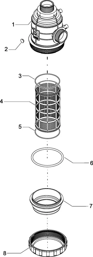 Arag - 3162172 - Saugfilter 2 160-220 L/Min