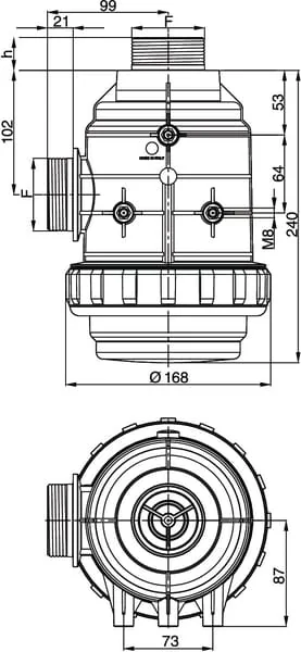 Arag - 3162173 - Saugfilter 2160-220