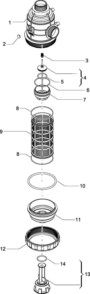 Arag - 3162472 - Saugfilter 2 160-220 L/min