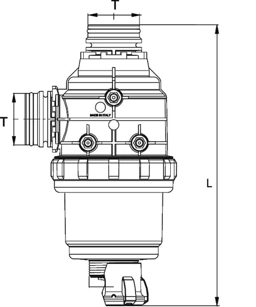 Arag - 31624F3 - Saugfilter T7 160-220 L/min 50 Maschen