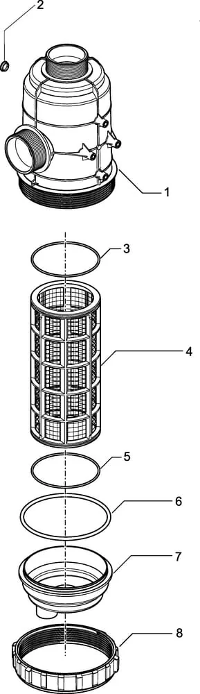 Arag - 3190935 - Saugfilter 3 400-800 L/min
