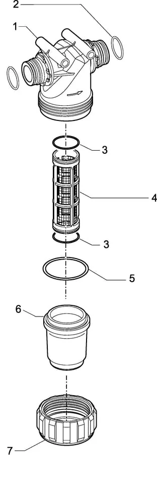 Arag - 32240C3 - Druckfilter 150-160 Liter T4