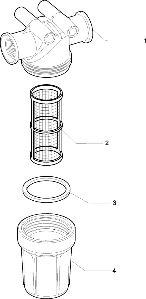 Arag - 3240T023 - Druckfilter 55 l, 1/2