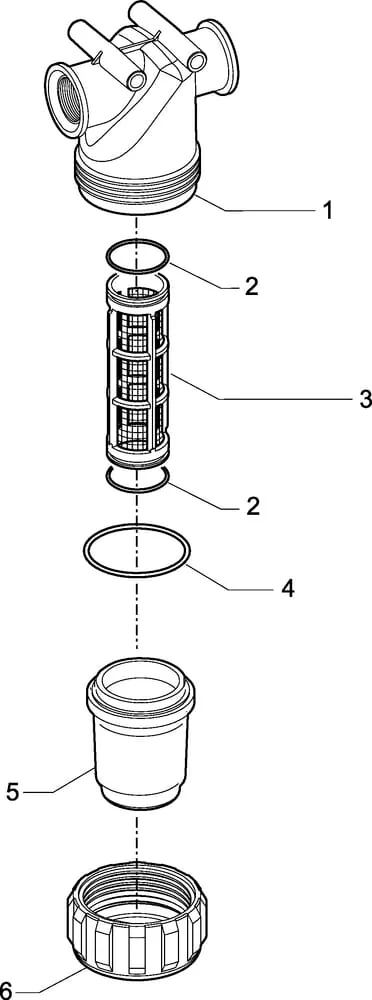 Arag - 3244043 - Druckfilter 150-160 l, 1 IG