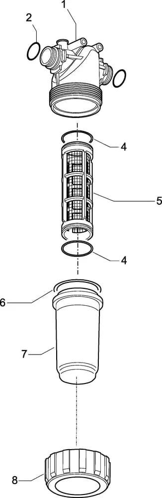 Arag - 32620D3 - Druckfilter 200-280l T5