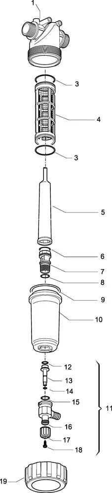 Arag - 3262154 - Leitungsfilter 1 1/4