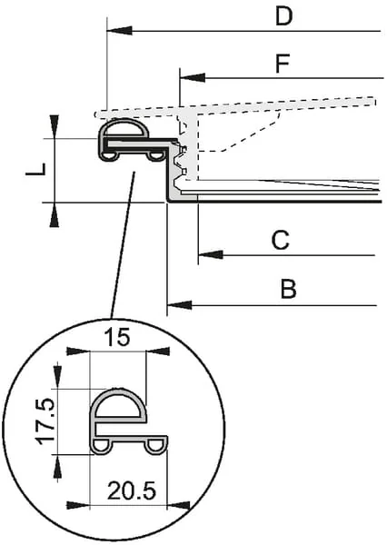 Arag - 350680 - Gewindering mit Dichtung D.620