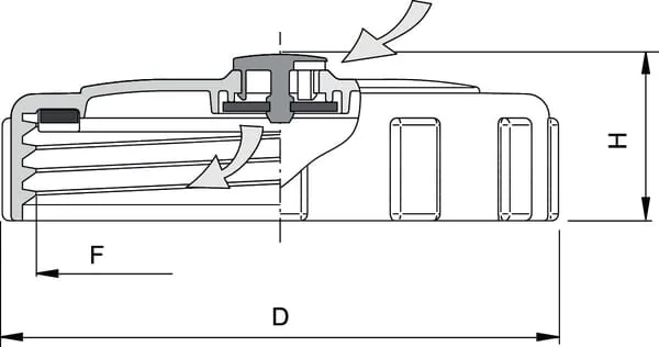 Arag - 354230 - Deckel