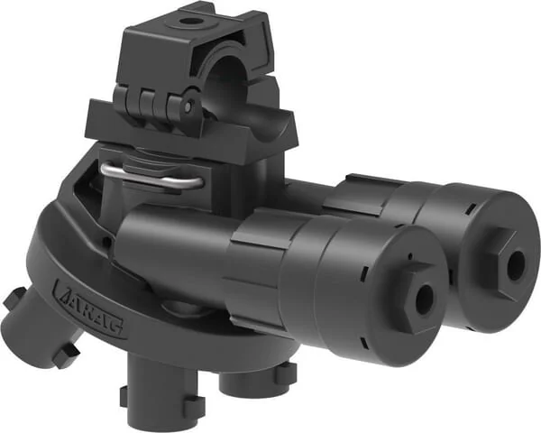 Arag - 4015F75A1 - 2+2-Wege-Duesenhalter 25mm Selejet