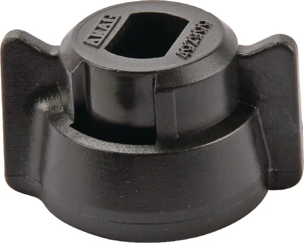 Arag - 40290001P025 - Duesenkappe, Bajonett, SW8, Schwarz, Mit Dichtung, 25 Stueck