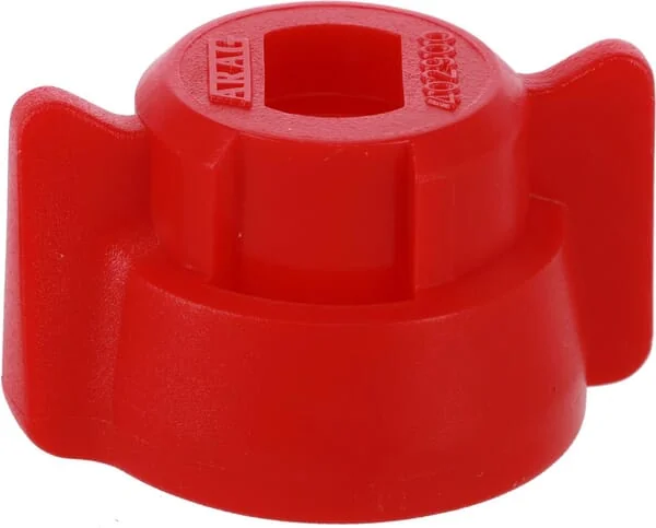 Arag - 40290003P025 - Duesenkappe, Bajonett, SW8, Rot, Mit Dichtung, 25 Stueck