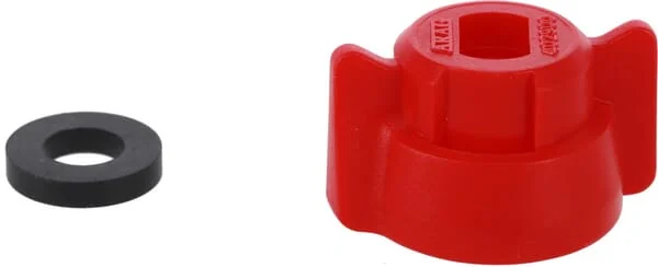 Arag - 40290003P025 - Duesenkappe, Bajonett, SW8, Rot, Mit Dichtung, 25 Stueck