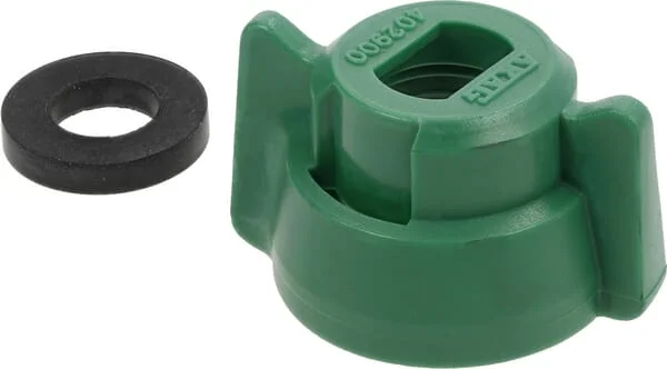 Arag - 40290005P025 - Duesenkappe, Bajonett, SW8, Gruen, Mit Dichtung, 25er Pack