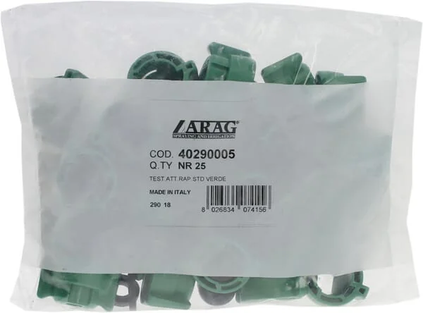 Arag - 40290005P025 - Duesenkappe, Bajonett, SW8, Gruen, Mit Dichtung, 25er Pack